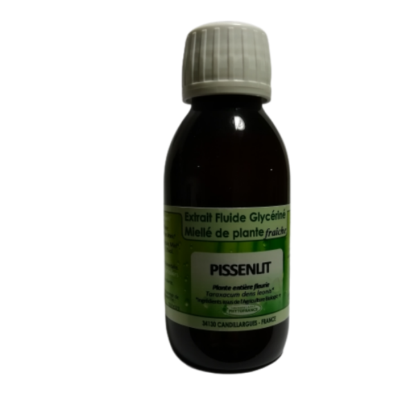 Pissenlit - Extrait Fluide Glycériné Miellé de plante fraiche 125 ml BIO - PHYTOFRANCE