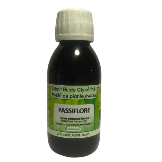 Passiflore - Extrait Fluide Glycériné Miellé de plante BIO - Phytofrance