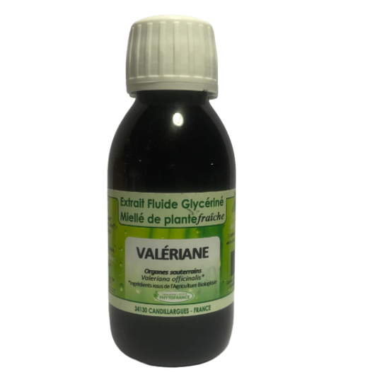 Valériane - Extrait Fluide Glycériné Miellé de plante BIO - Phytofrance