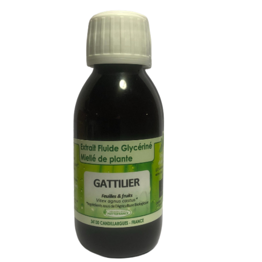 Gattilier - Extrait Fluide Glycériné Miellé de plante BIO - Phytofrance