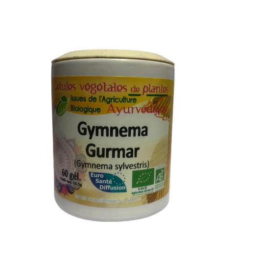 Gymnema Sylvestris 60 gélules BIO - EURO SANTE DIFFUSION