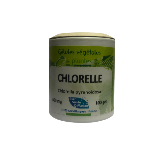 Chlorelle 100 gélules végétales EURO SANTE DIFFUSION