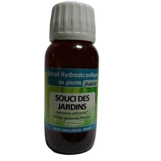 Souci des Jardins - Extrait hydroalcoolique de plante fraiche BIO 60ml - PHYTOFRANCE