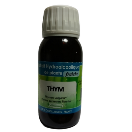 Thym - Extrait hydroalcoolique de plante BIO 60ml - PHYTOFRANCE